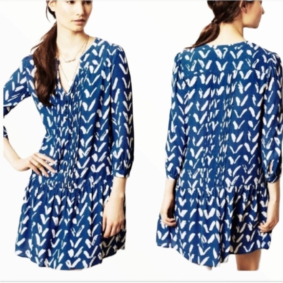 MAEVE Drop Waist Dress size Small - Picture 1 of 8